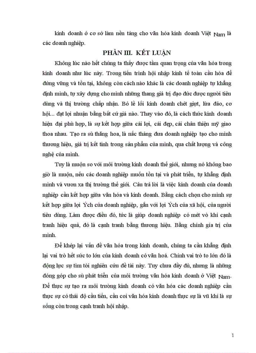 image for page Nguyên nhân phương hướng và một số giải pháp chủ yếu để đưa văn hoá vào trong hoạt động sản xuất kinh doanh ở nước ta hiện nay