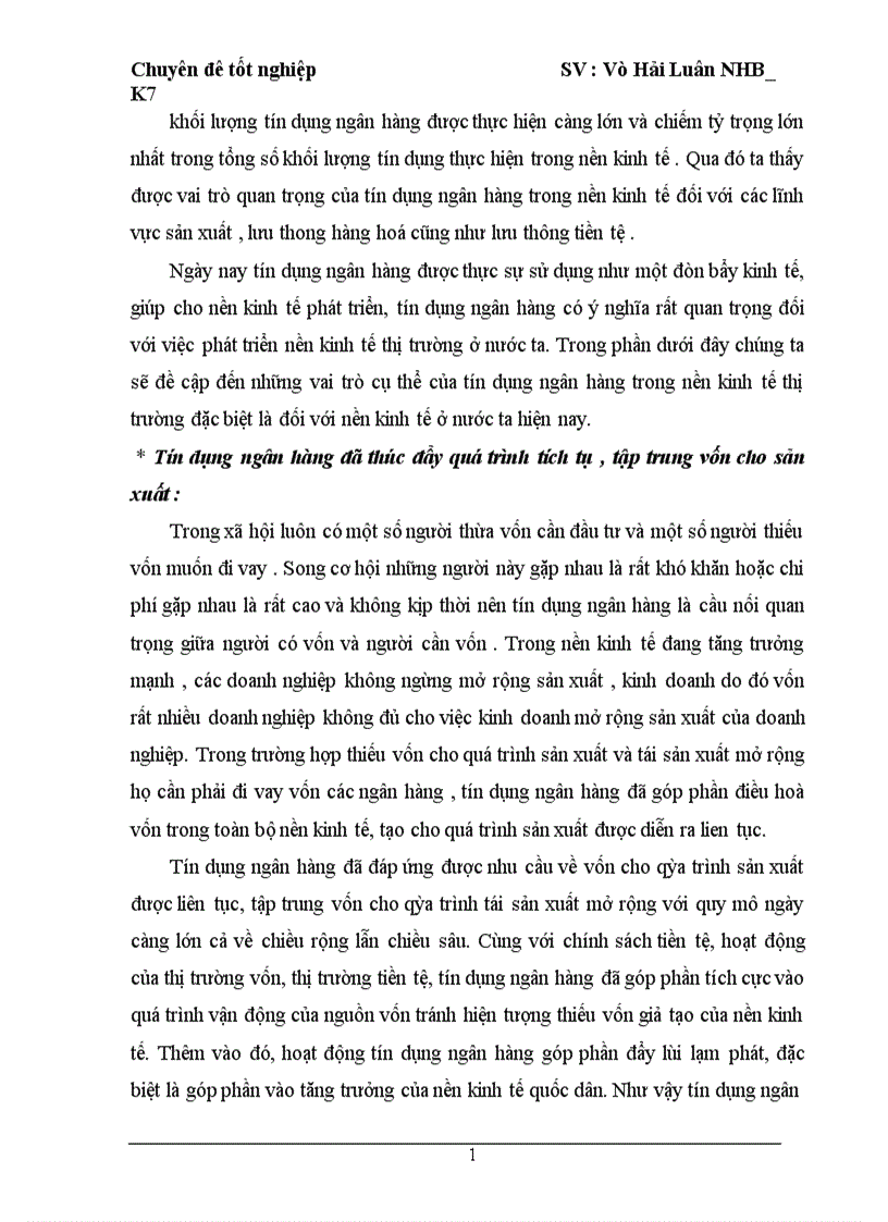 image for page Giải pháp nâng cao chất lượng tín dụng tại Ngân Hàng Đầu Tư và Phát Triển Việt Nam chi nhánh Quang Trung 1