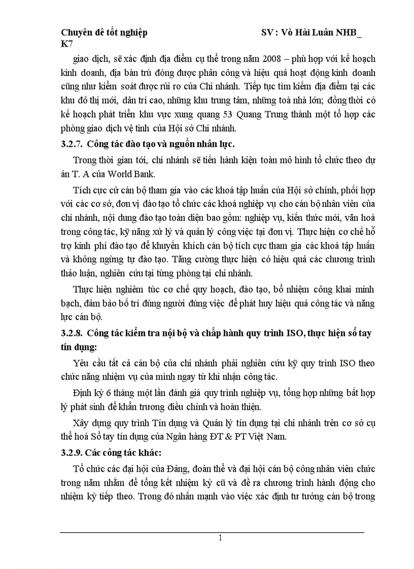 image for page Giải pháp nâng cao chất lượng tín dụng tại Ngân Hàng Đầu Tư và Phát Triển Việt Nam chi nhánh Quang Trung 1