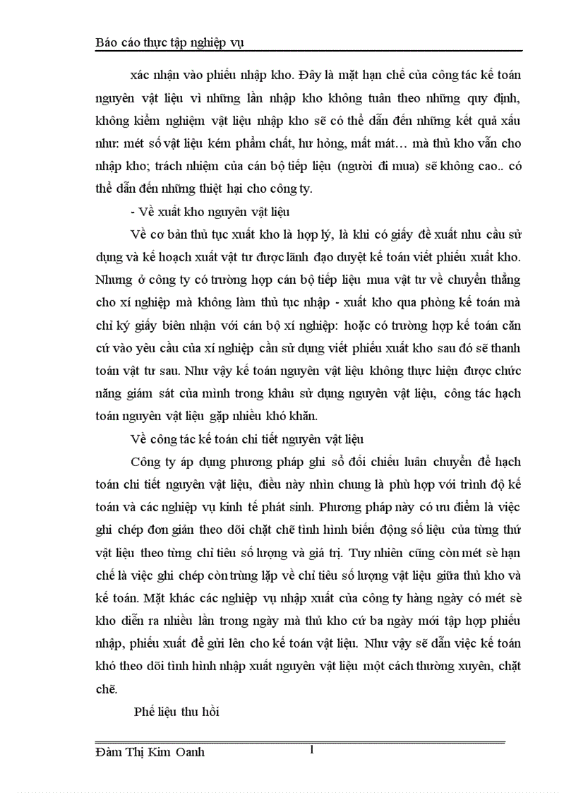 image for page Tổ chức kế toán nguyên vật liệu ở Công ty 20 Tổng cục Hậu cần Bộ Quốc phòng 1