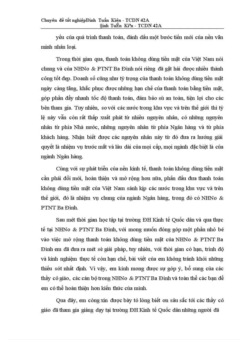 image for page Giải pháp mở rộng thanh toán không dùng tiền mặt tại NHNo PTNT Ba Đình 1