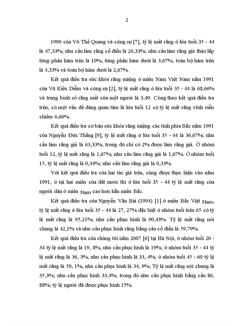 image for page Cập nhật tình trạng mất răng và nhu cầu phục hình mất răng bằng cầu cổ điển