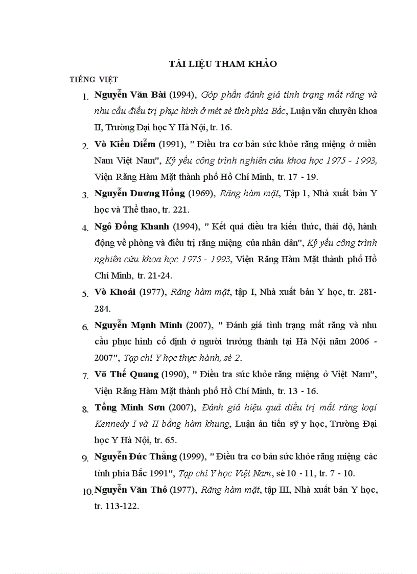 image for page Cập nhật tình trạng mất răng và nhu cầu phục hình mất răng bằng cầu cổ điển