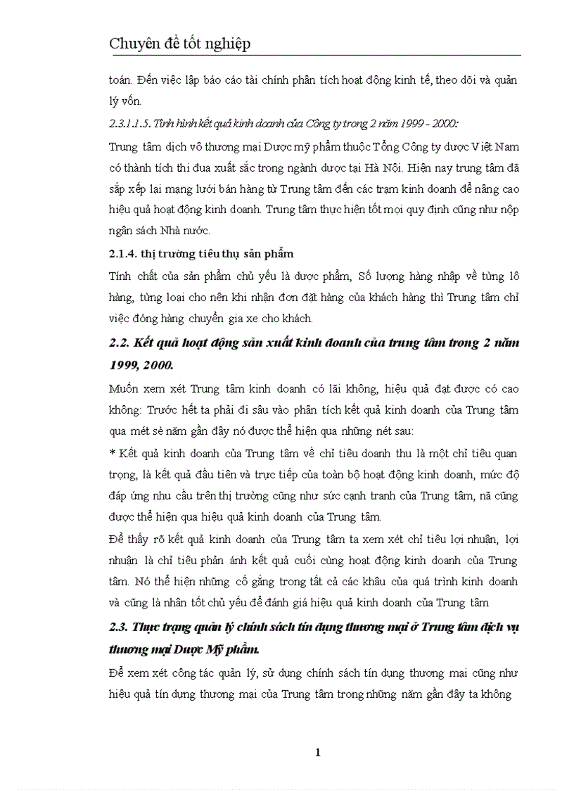 image for page Biện pháp tăng lợi nhuận ở Trung tâm TM dược phẩm Hà Nội 1