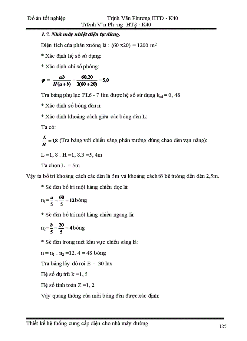 image for page Thiết kế mạng hạ áp cho phân xưởng sửa chữa cơ khí