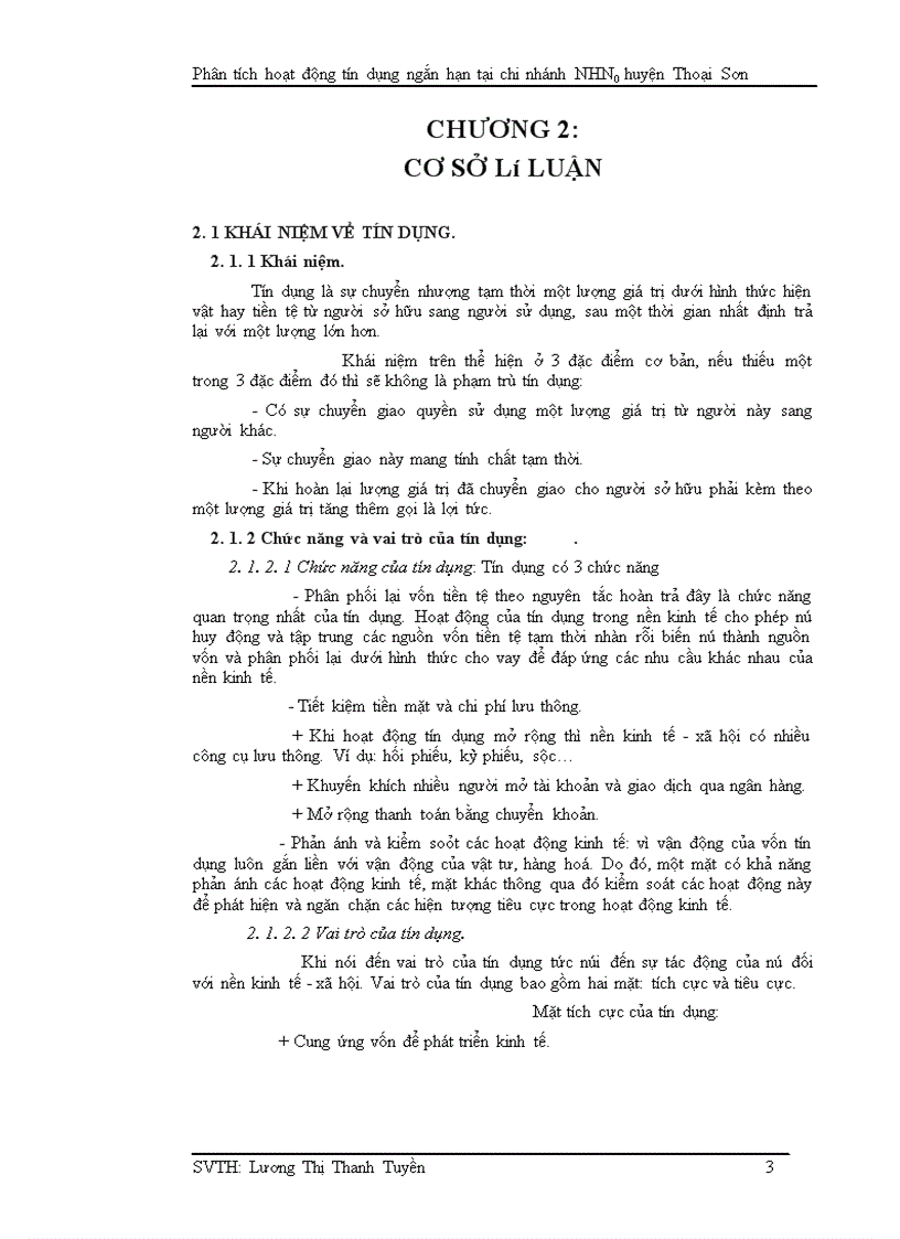 image for page Phân tích hoạt động tín dụng ngắn hạn tại chi nhánh ngân hàng nông nghiệp và phát triển nông thôn huyện thoại sơn