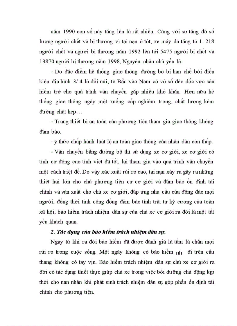 image for page Bảo hiểm trách nhiệm dân sự chủ xe cơ giới đối với người thứ ba ở Công ty bảo hiểm Bắc Ninh 1