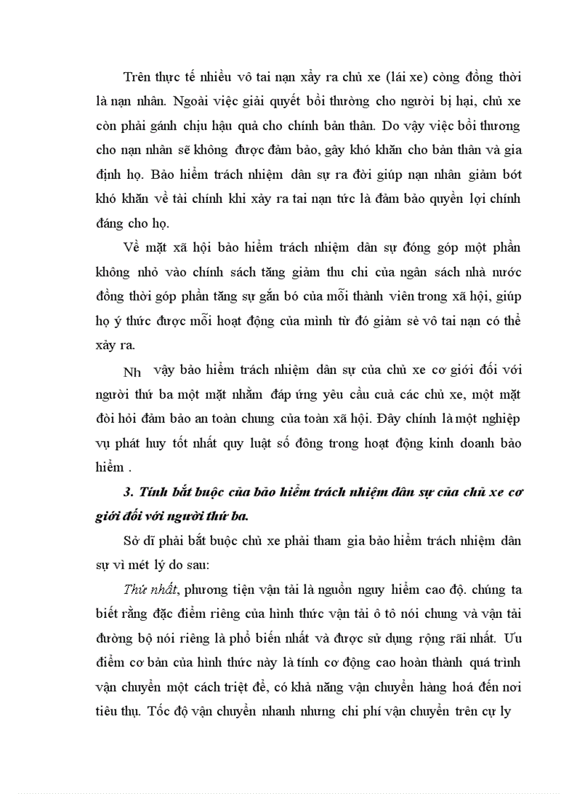 image for page Bảo hiểm trách nhiệm dân sự chủ xe cơ giới đối với người thứ ba ở Công ty bảo hiểm Bắc Ninh 1
