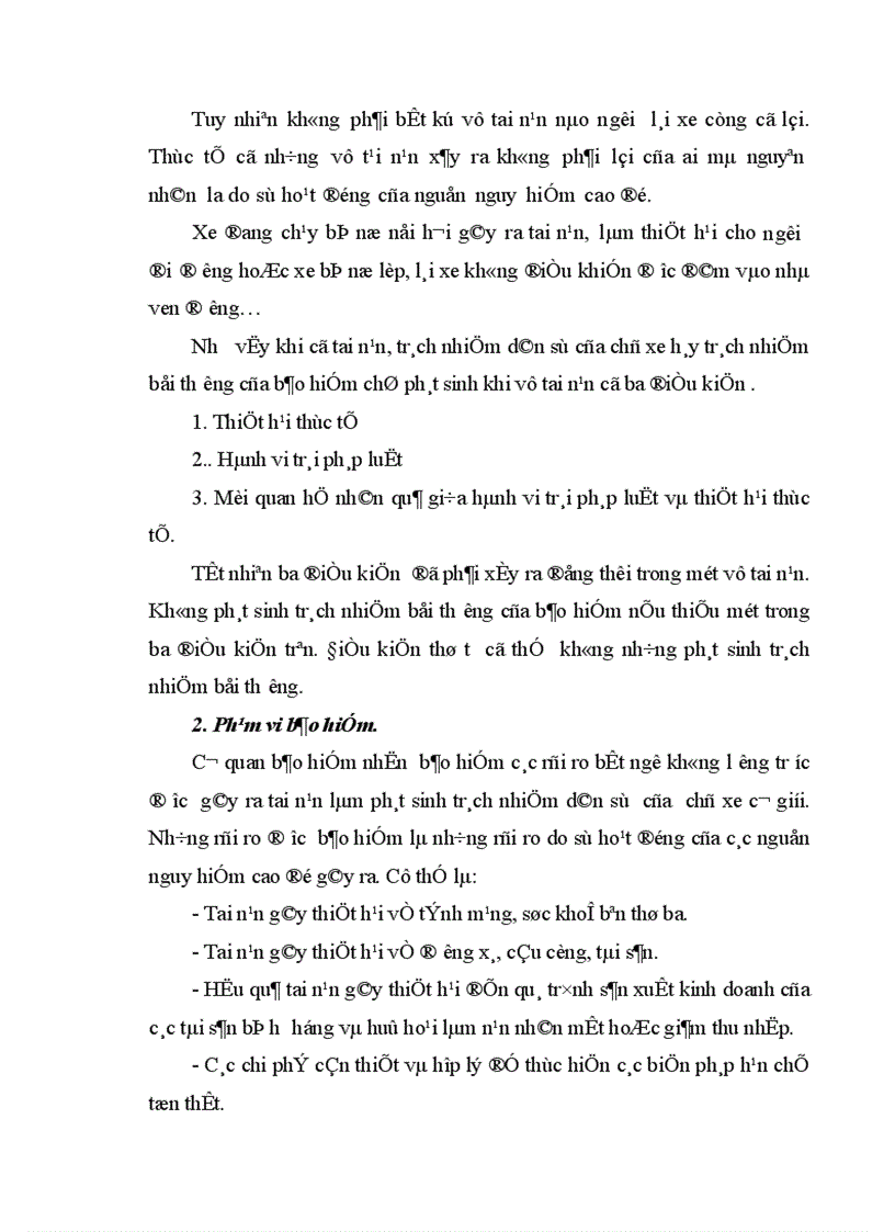 image for page Bảo hiểm trách nhiệm dân sự chủ xe cơ giới đối với người thứ ba ở Công ty bảo hiểm Bắc Ninh 1
