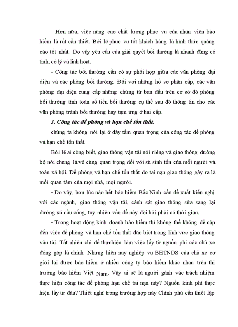 image for page Bảo hiểm trách nhiệm dân sự chủ xe cơ giới đối với người thứ ba ở Công ty bảo hiểm Bắc Ninh 1