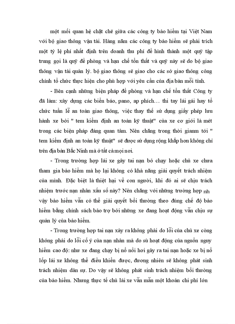 image for page Bảo hiểm trách nhiệm dân sự chủ xe cơ giới đối với người thứ ba ở Công ty bảo hiểm Bắc Ninh 1