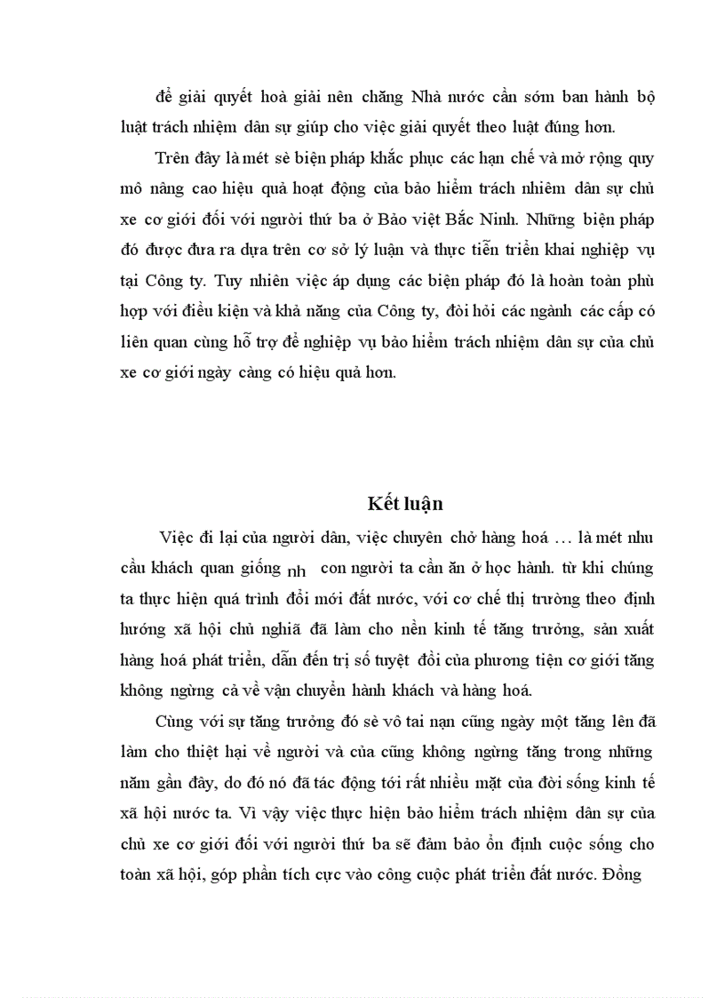 image for page Bảo hiểm trách nhiệm dân sự chủ xe cơ giới đối với người thứ ba ở Công ty bảo hiểm Bắc Ninh 1