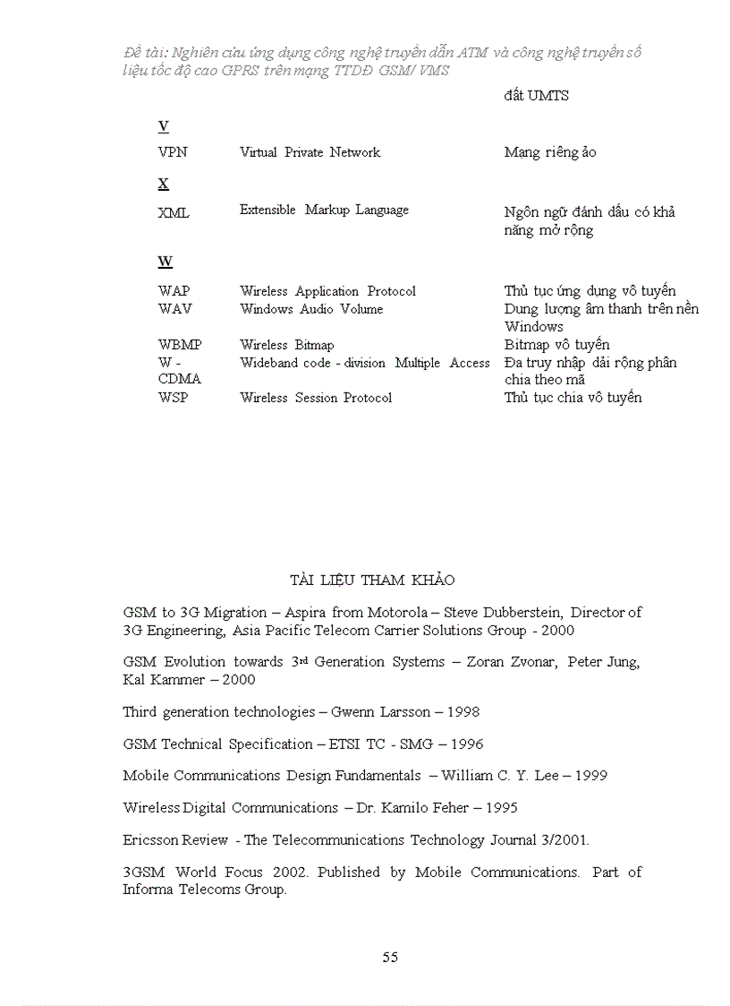 image for page Nghiên cứu triển khai công nghệ ATM và GPRS trên mạng MOBIFONE