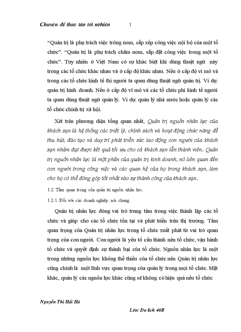 image for page Hoàn thiện công tác quản trị nhân lực tại khu biệt thự Hồ Tây