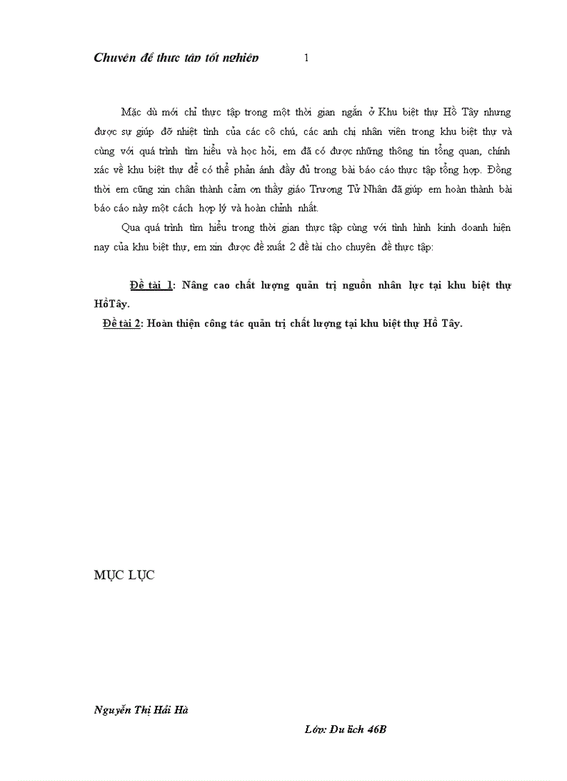 image for page Hoàn thiện công tác quản trị nhân lực tại khu biệt thự Hồ Tây