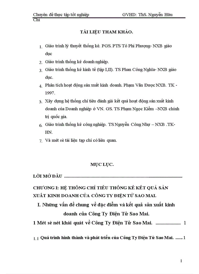 image for page Vận dụng một số phương pháp thống kê phân tích kết quả sản xuất kinh doanh của Công Ty Điện Tử Sao Mai giai đoạn 1999 đến 2003 và dự đoán cho năm 2004 1