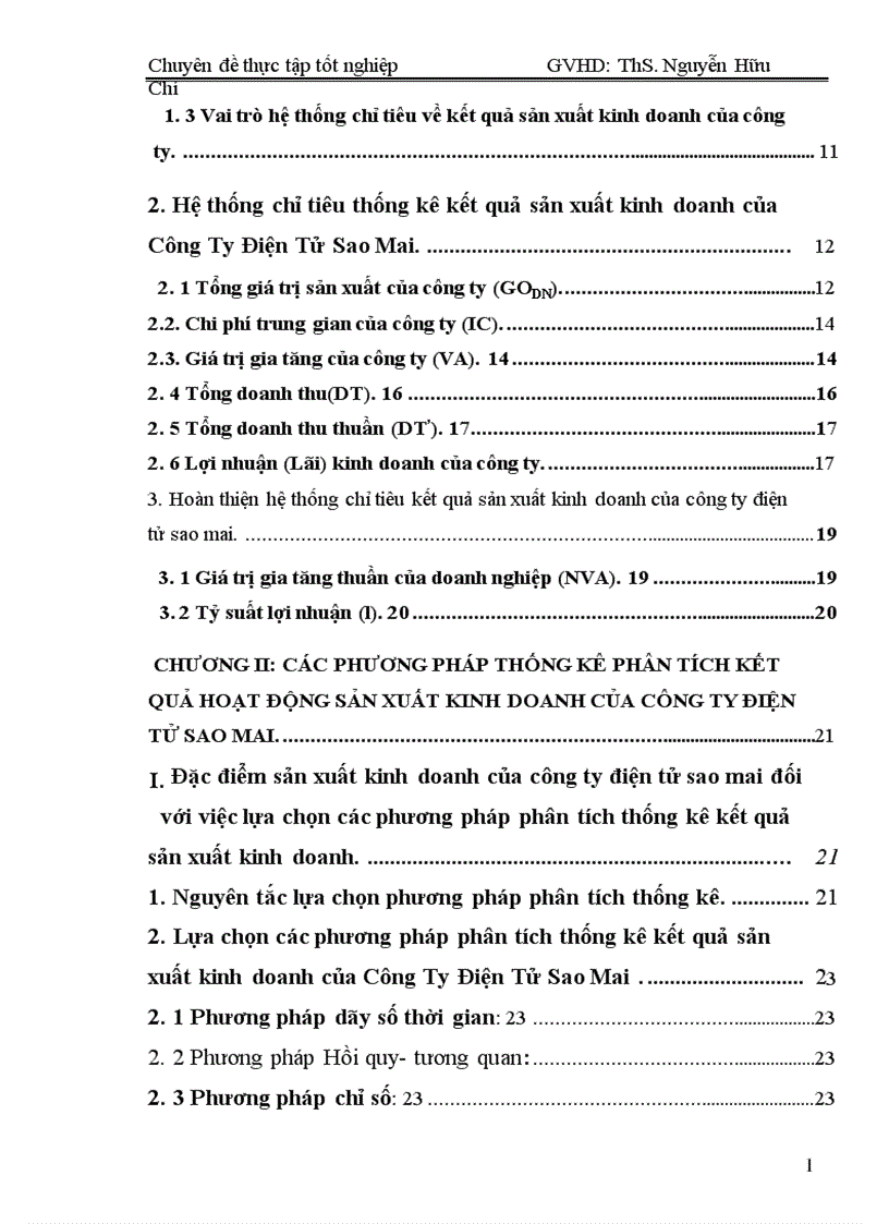 image for page Vận dụng một số phương pháp thống kê phân tích kết quả sản xuất kinh doanh của Công Ty Điện Tử Sao Mai giai đoạn 1999 đến 2003 và dự đoán cho năm 2004 1