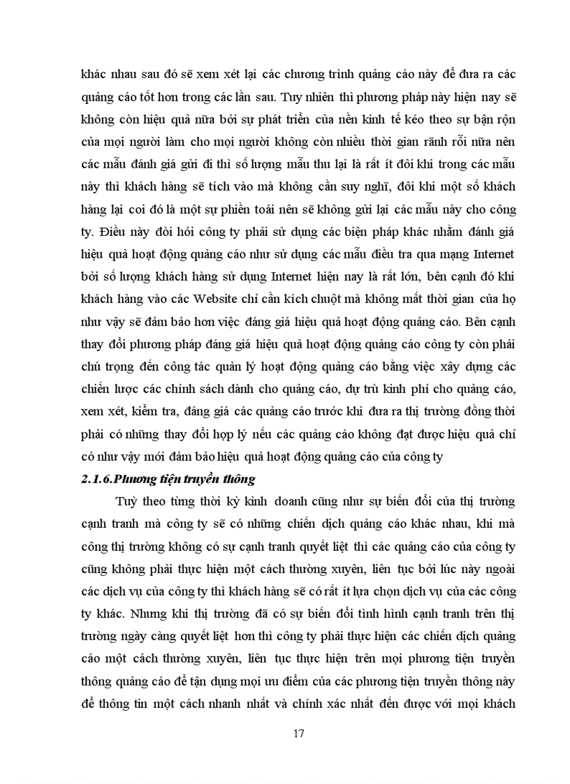 image for page Quản trị Marketing quảng cáo tại công ty TNHH một thành viên thương mại Đầu tư HB Toàn cầu 1