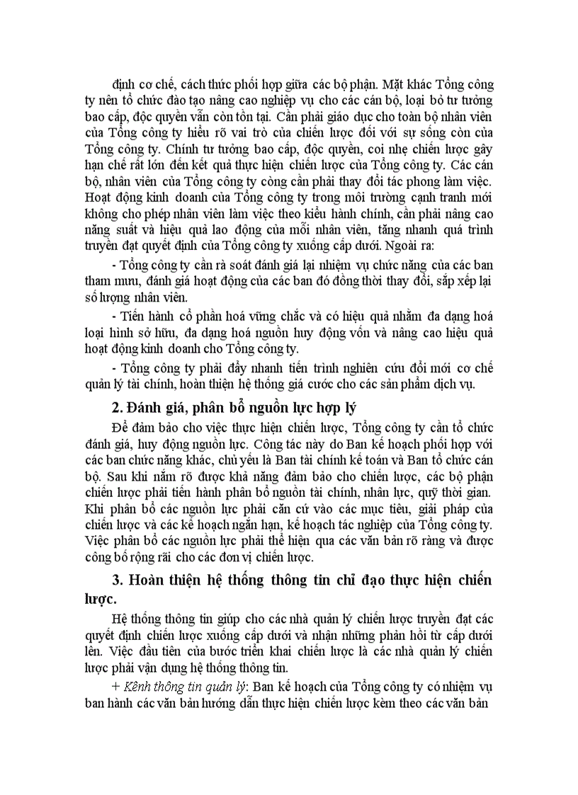 image for page Một số giải pháp hoàn thiện công tác quản lý chiến lược của Tổng công ty Bưu chính viễn thông Việt Nam 1