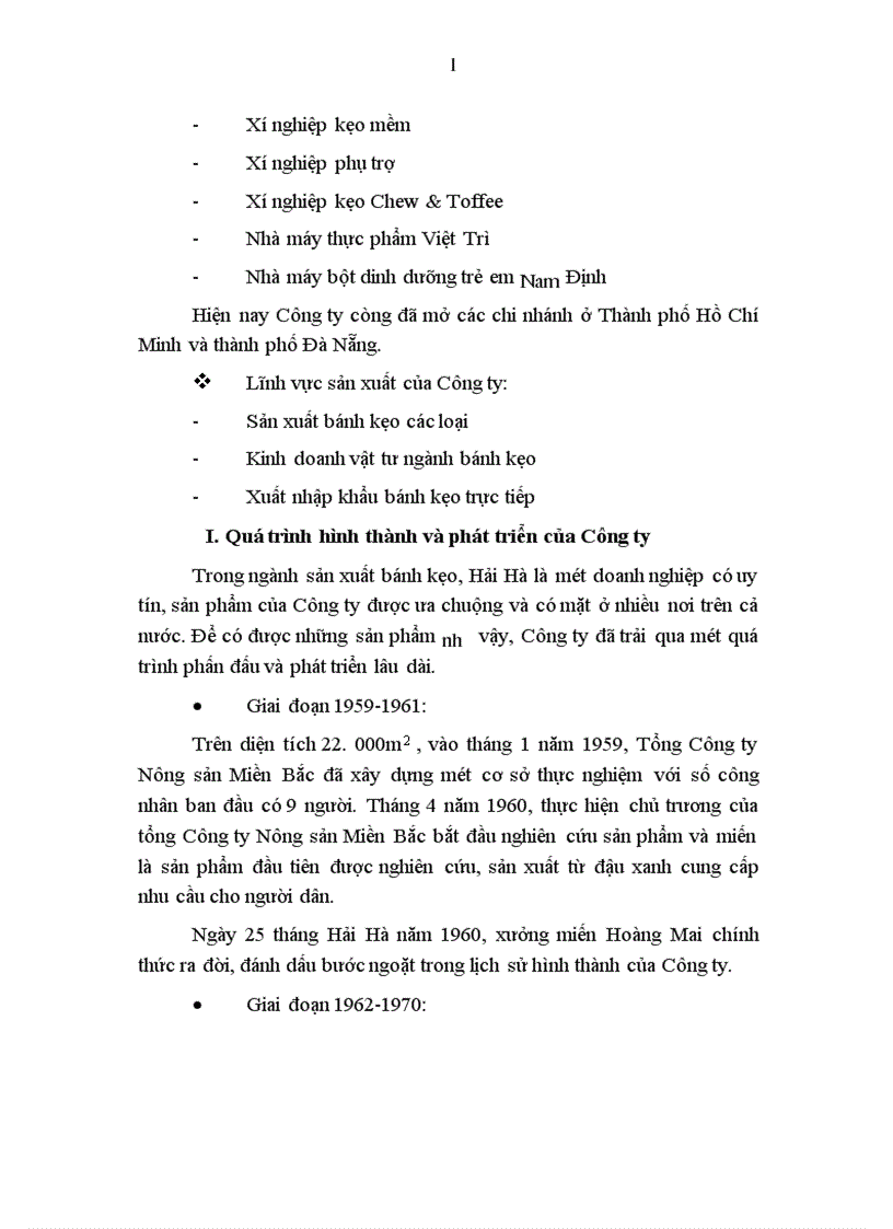 image for page Báo cáo thực tập tổng hợp tại Công ty cổ phần bánh kẹo Hải Hà