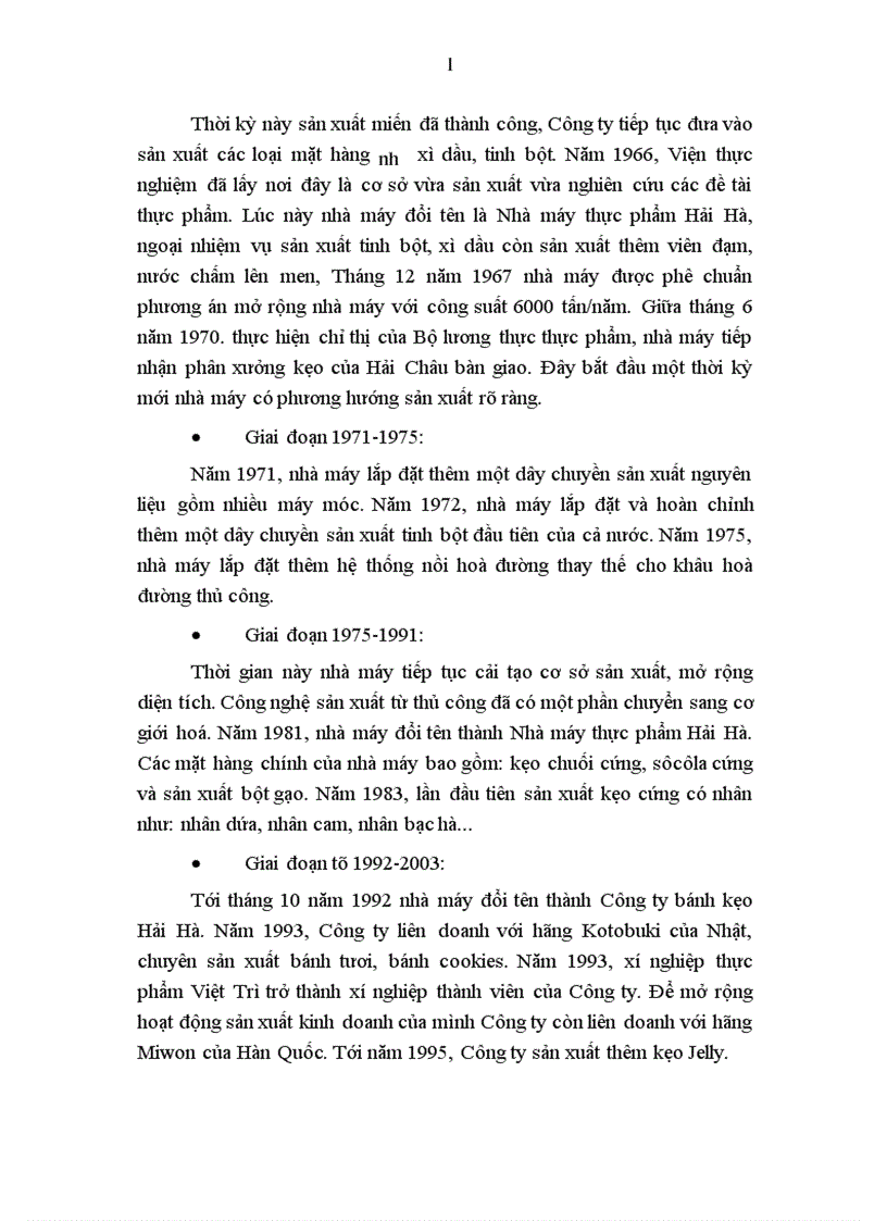 image for page Báo cáo thực tập tổng hợp tại Công ty cổ phần bánh kẹo Hải Hà