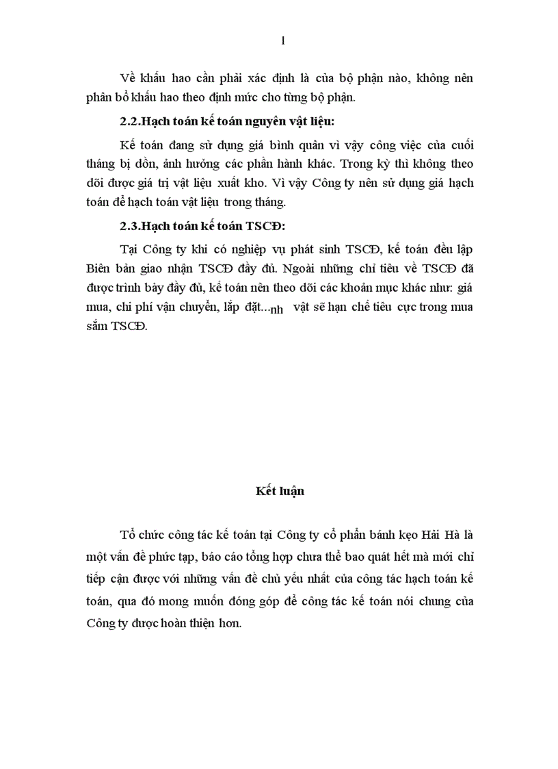 image for page Báo cáo thực tập tổng hợp tại Công ty cổ phần bánh kẹo Hải Hà
