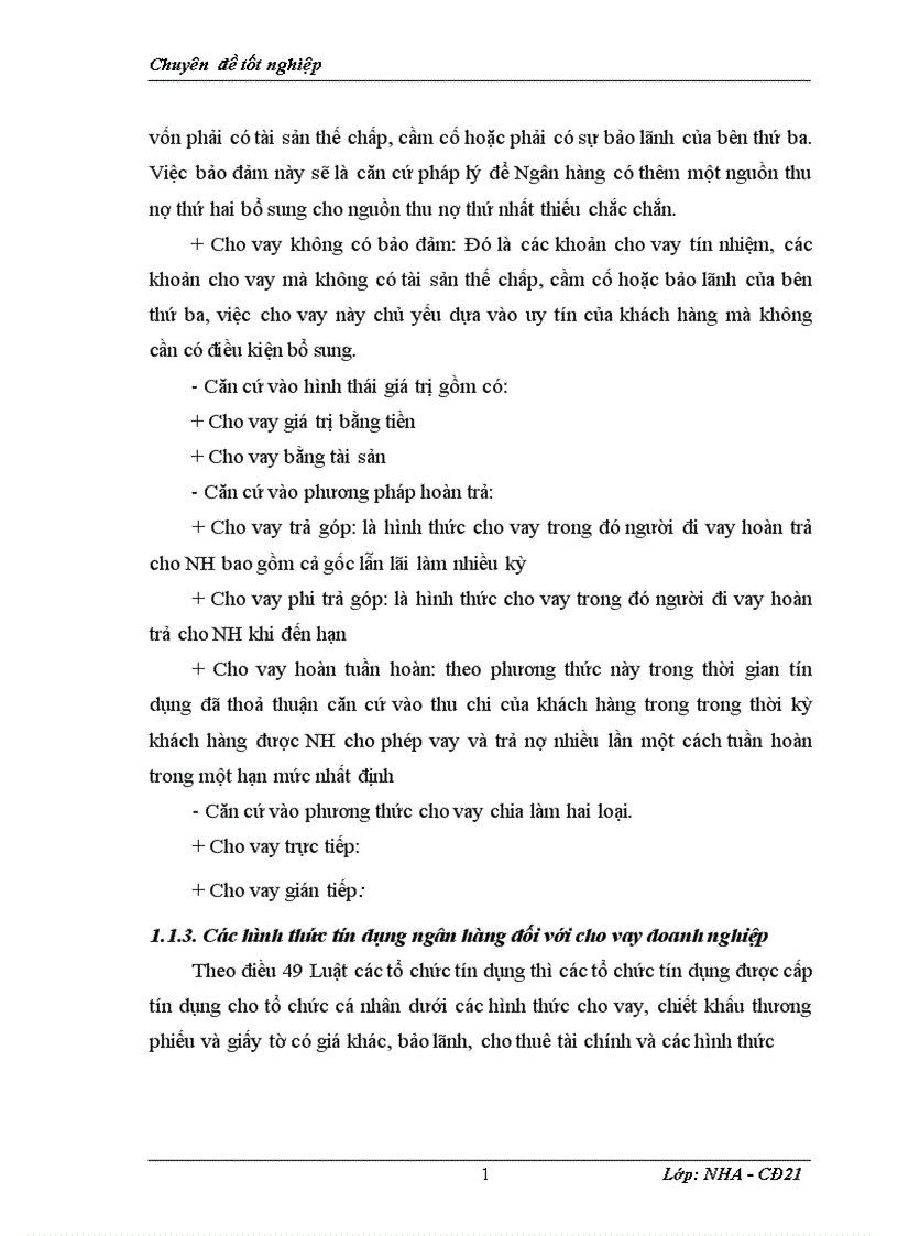 image for page Giải pháp mở rộng hoạt động Tín dụng đối với các Doanh nghiệp Ngoài Quốc doanh tại VP Bank chi nhánh Giảng Võ 1