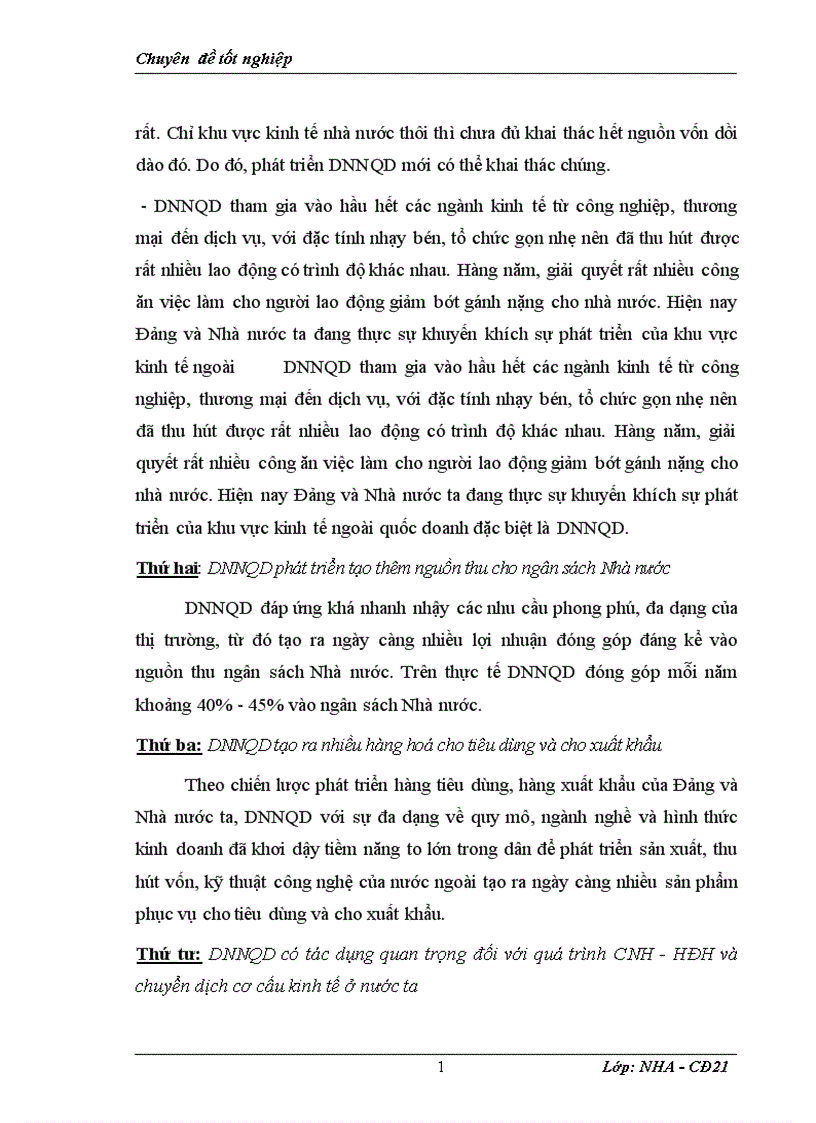 image for page Giải pháp mở rộng hoạt động Tín dụng đối với các Doanh nghiệp Ngoài Quốc doanh tại VP Bank chi nhánh Giảng Võ 1