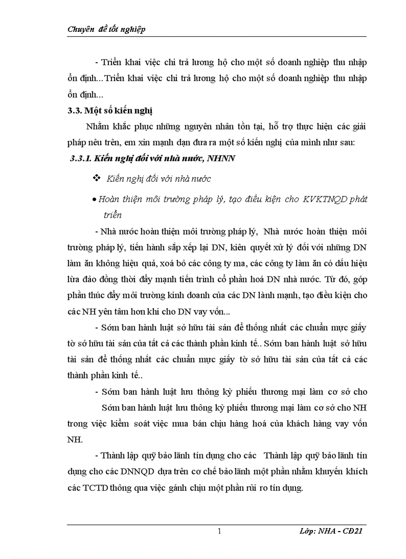 image for page Giải pháp mở rộng hoạt động Tín dụng đối với các Doanh nghiệp Ngoài Quốc doanh tại VP Bank chi nhánh Giảng Võ 1