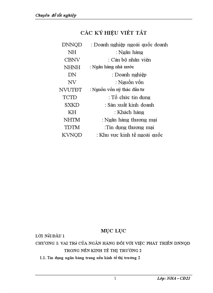 image for page Giải pháp mở rộng hoạt động Tín dụng đối với các Doanh nghiệp Ngoài Quốc doanh tại VP Bank chi nhánh Giảng Võ 1