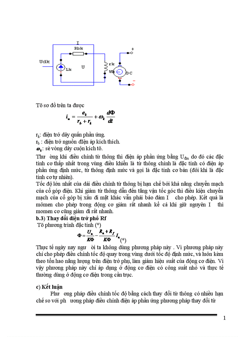 image for page Thiết kế bộ băm xung một chiều có đảo chiều theo nguyên tắc đối xứng để điều chỉnh tốc độ động cơ một chiều kích từ nam châm vĩnh cửu