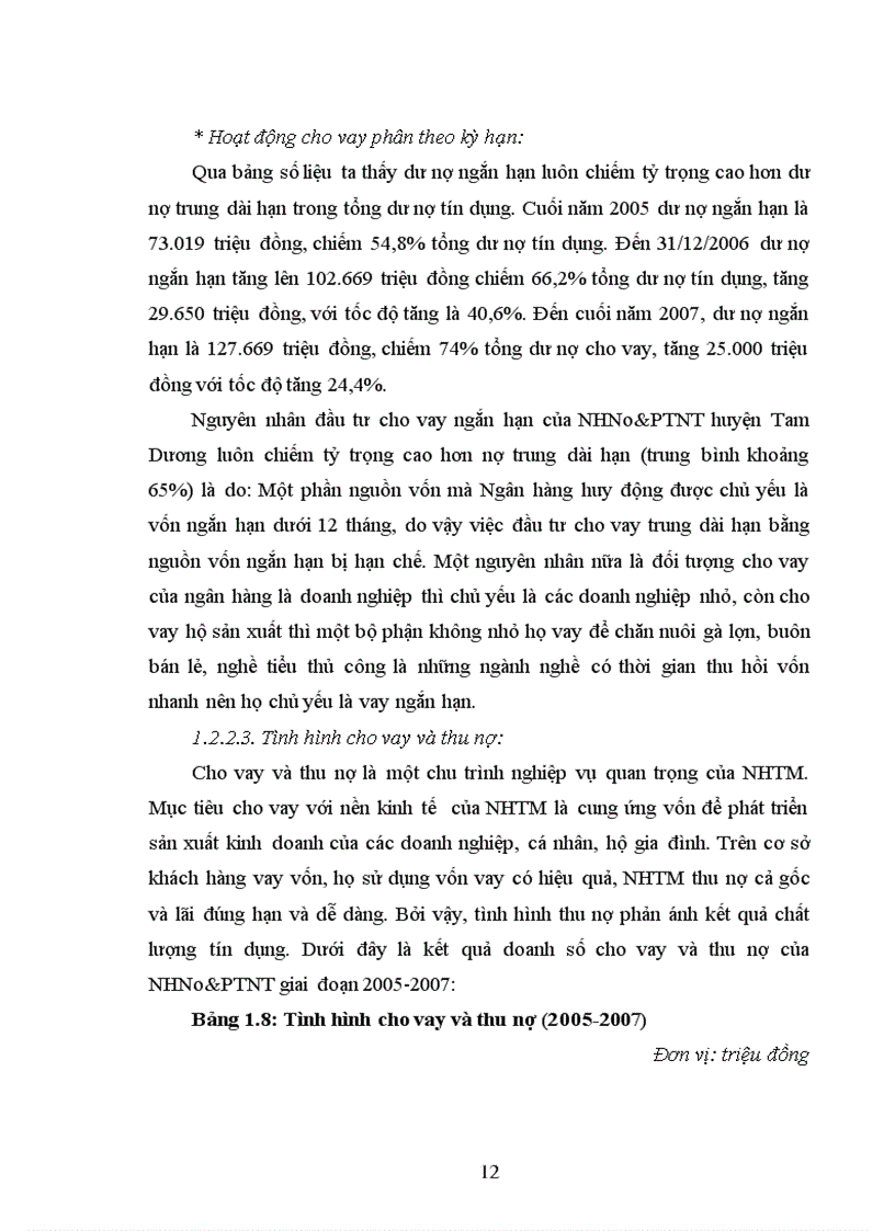 image for page Giải pháp nâng cao hiệu quả sử dụng vốn tại NHNo PTNT huyện Tam Dương tỉnh Vĩnh Phúc 1