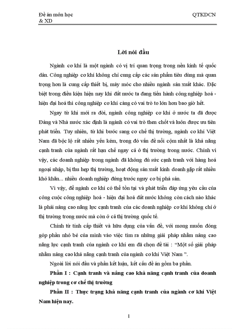 image for page Một số giải pháp nhằm nâng cao khả năng cạnh tranh của ngành cơ khí Việt Nam 1