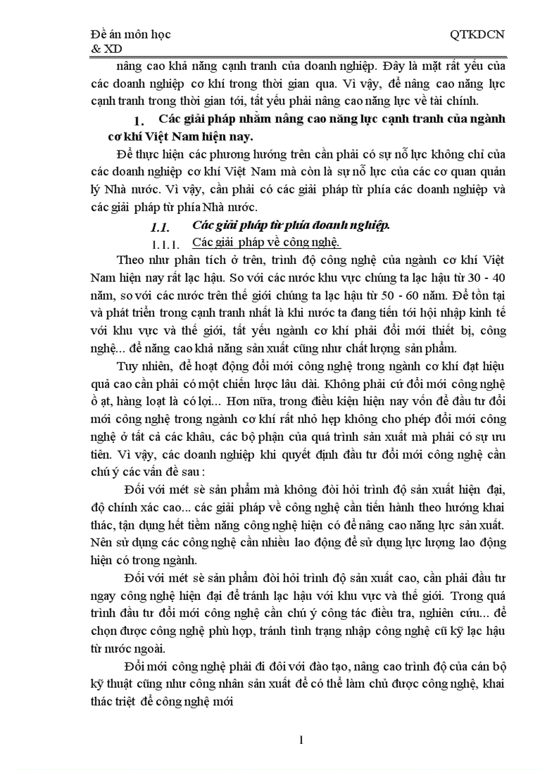 image for page Một số giải pháp nhằm nâng cao khả năng cạnh tranh của ngành cơ khí Việt Nam 1