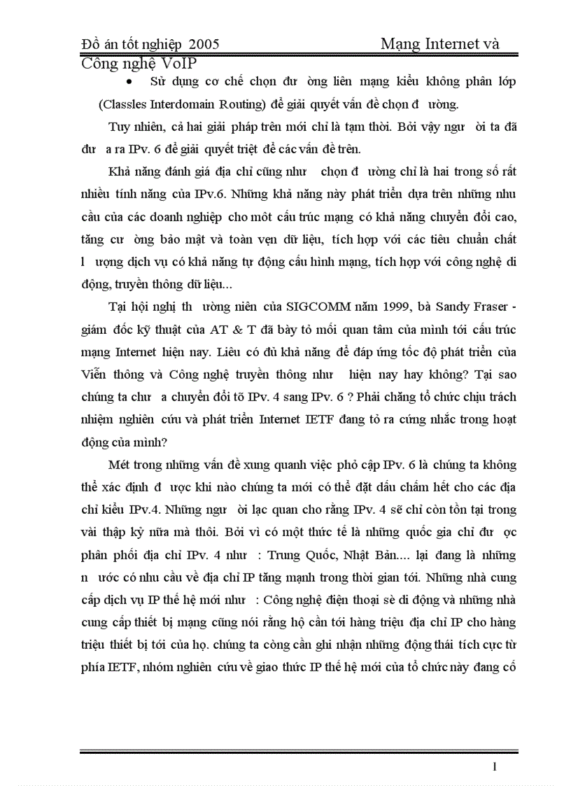 image for page Mạng Internet và Công nghệ VoIP