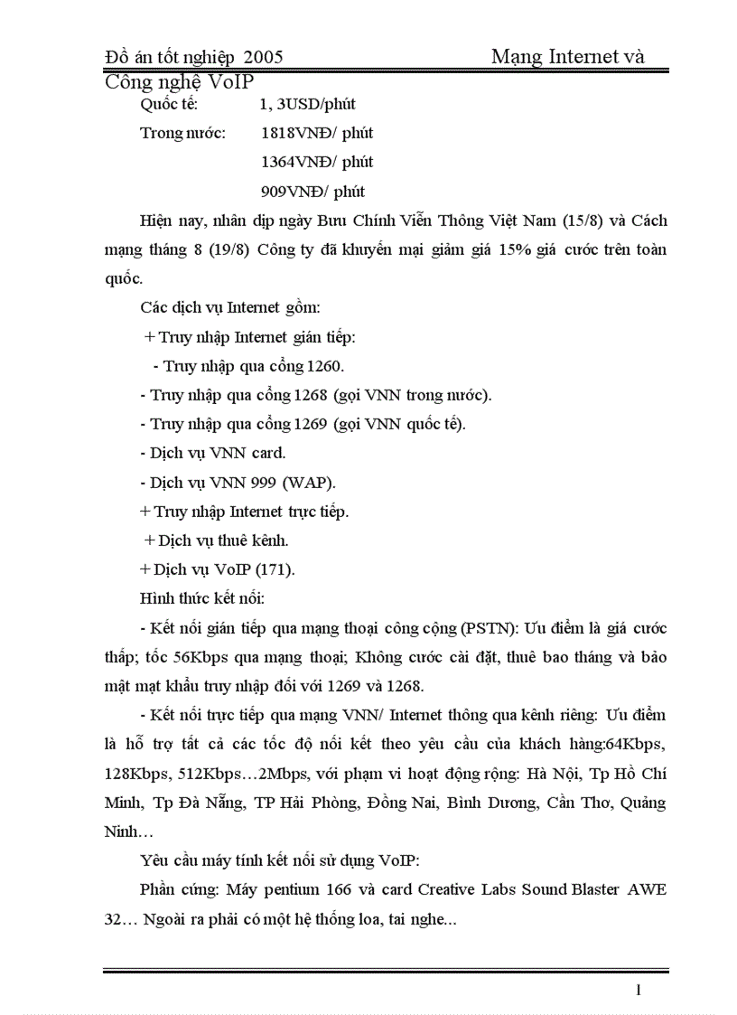 image for page Mạng Internet và Công nghệ VoIP