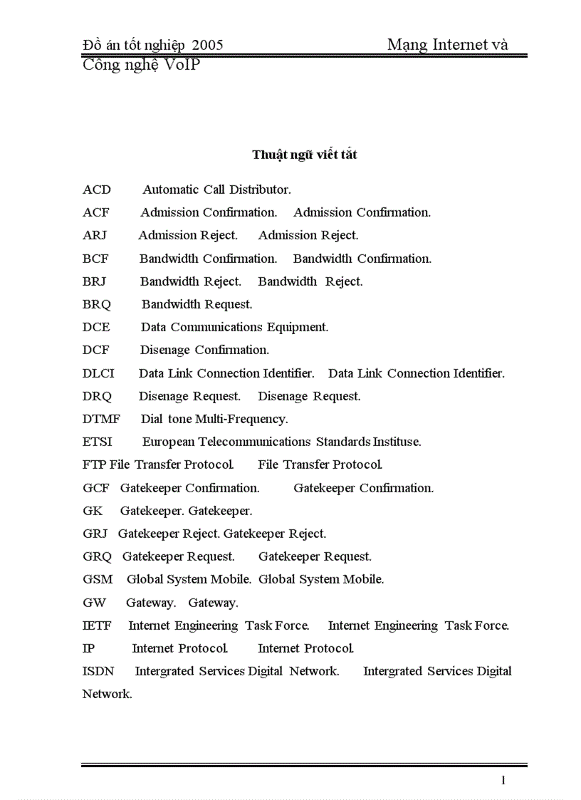 image for page Mạng Internet và Công nghệ VoIP
