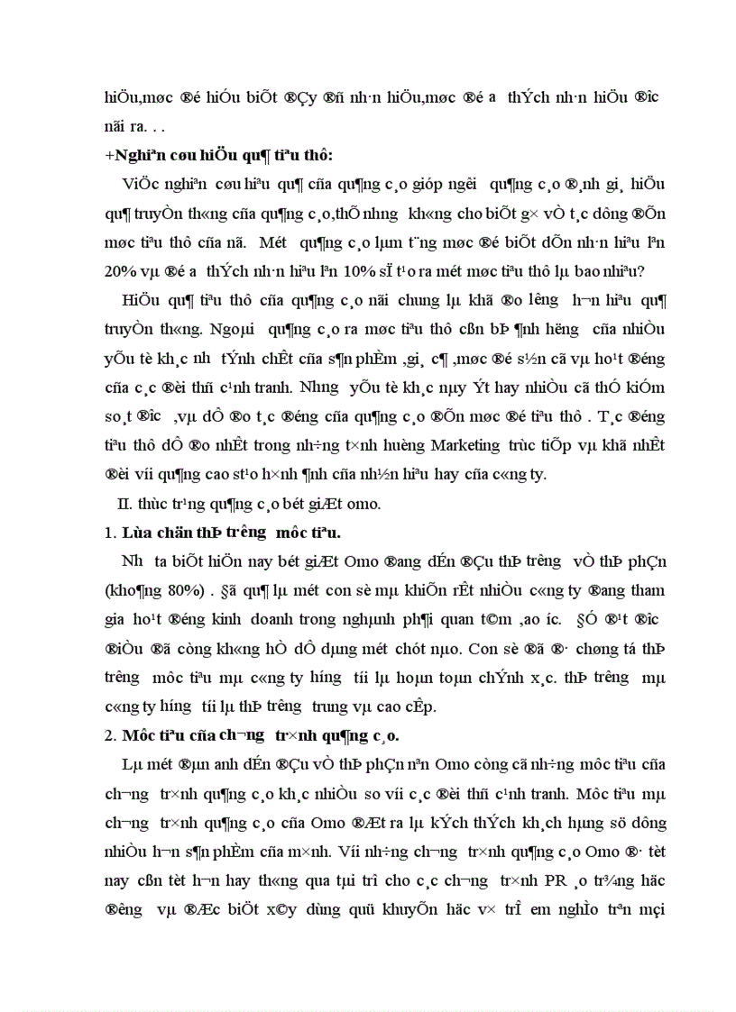 image for page Tiến trình thiết lập một chương trình quảng cáo có hiệu quả ứng dụng cho bột giặt OMO 1