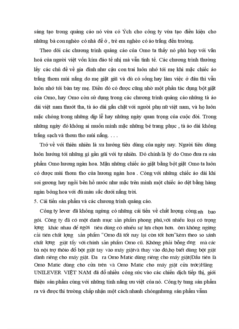 image for page Tiến trình thiết lập một chương trình quảng cáo có hiệu quả ứng dụng cho bột giặt OMO 1