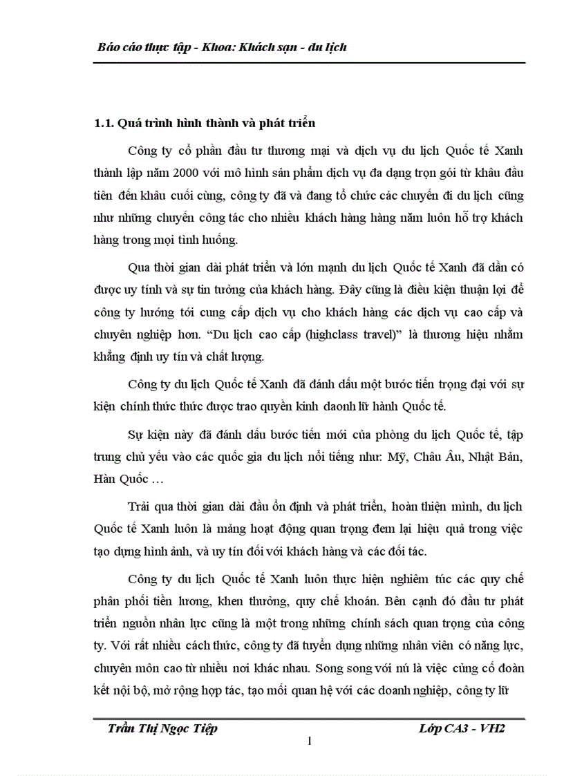 image for page Hoàn thiện chính sách phân phối với công ty cổ phần đầu tư thương mại và dịch vụ dụ lịch Quốc tế Xanh