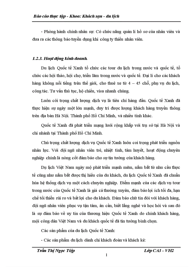 image for page Hoàn thiện chính sách phân phối với công ty cổ phần đầu tư thương mại và dịch vụ dụ lịch Quốc tế Xanh