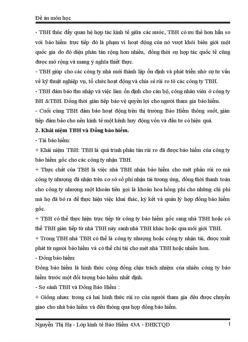 image for page Thị trường Tái Bảo Hiểm lý luận và thực tiễn ở Việt Nam 1