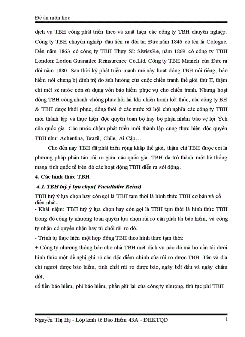 image for page Thị trường Tái Bảo Hiểm lý luận và thực tiễn ở Việt Nam 1