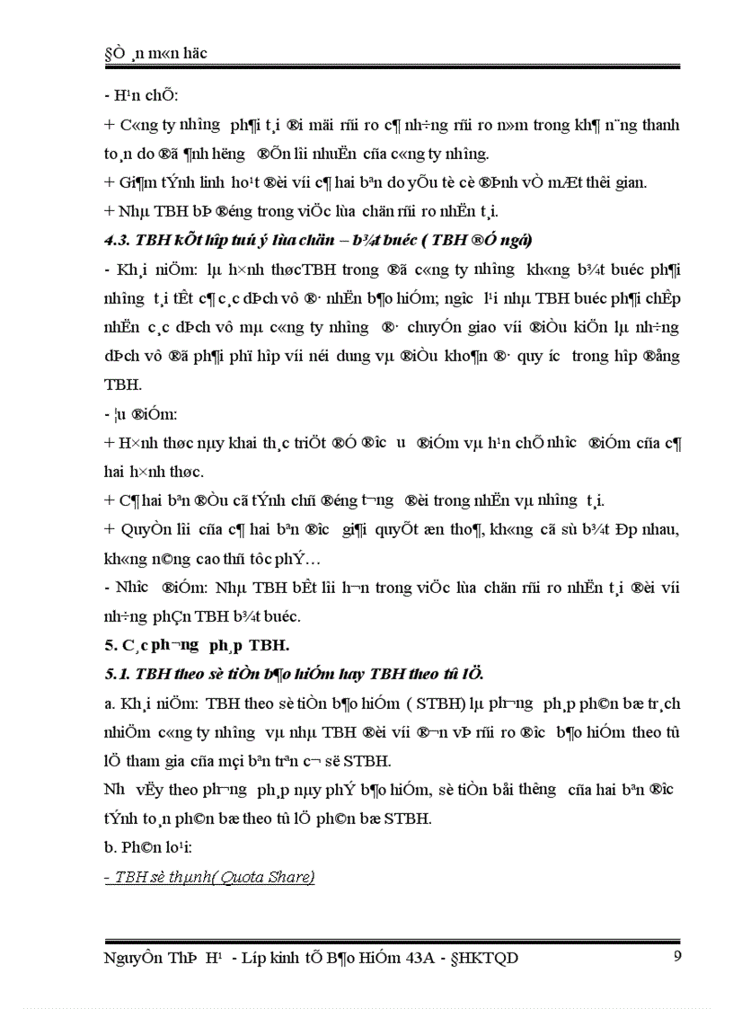 image for page Thị trường Tái Bảo Hiểm lý luận và thực tiễn ở Việt Nam 1