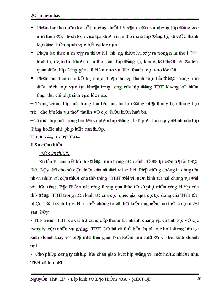 image for page Thị trường Tái Bảo Hiểm lý luận và thực tiễn ở Việt Nam 1