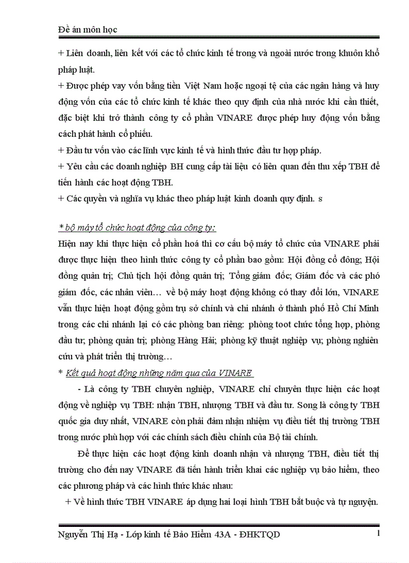 image for page Thị trường Tái Bảo Hiểm lý luận và thực tiễn ở Việt Nam 1