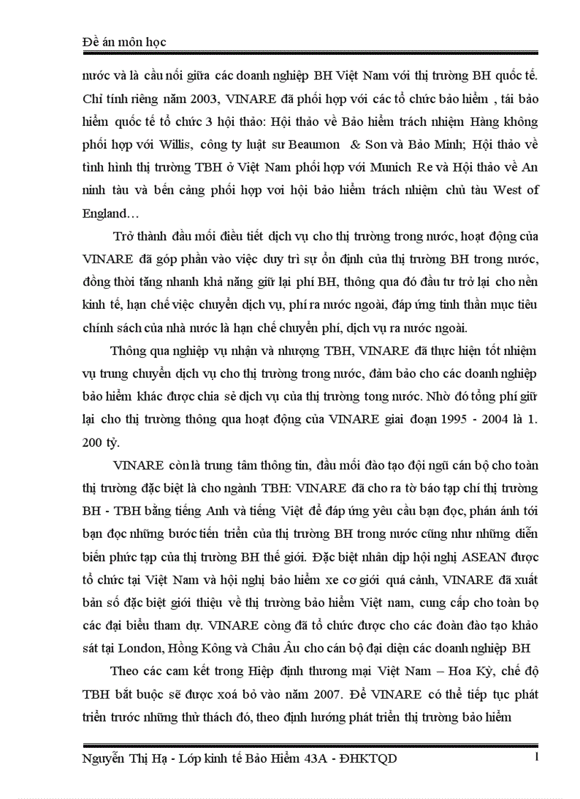 image for page Thị trường Tái Bảo Hiểm lý luận và thực tiễn ở Việt Nam 1