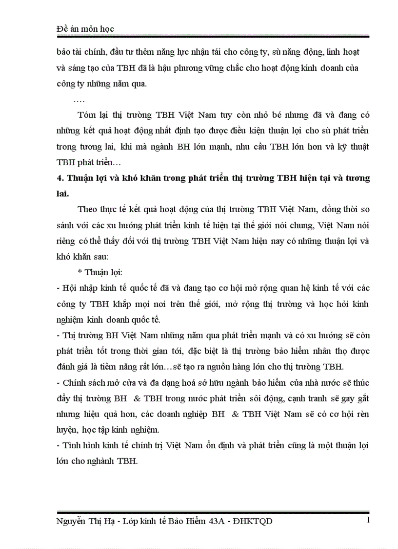 image for page Thị trường Tái Bảo Hiểm lý luận và thực tiễn ở Việt Nam 1