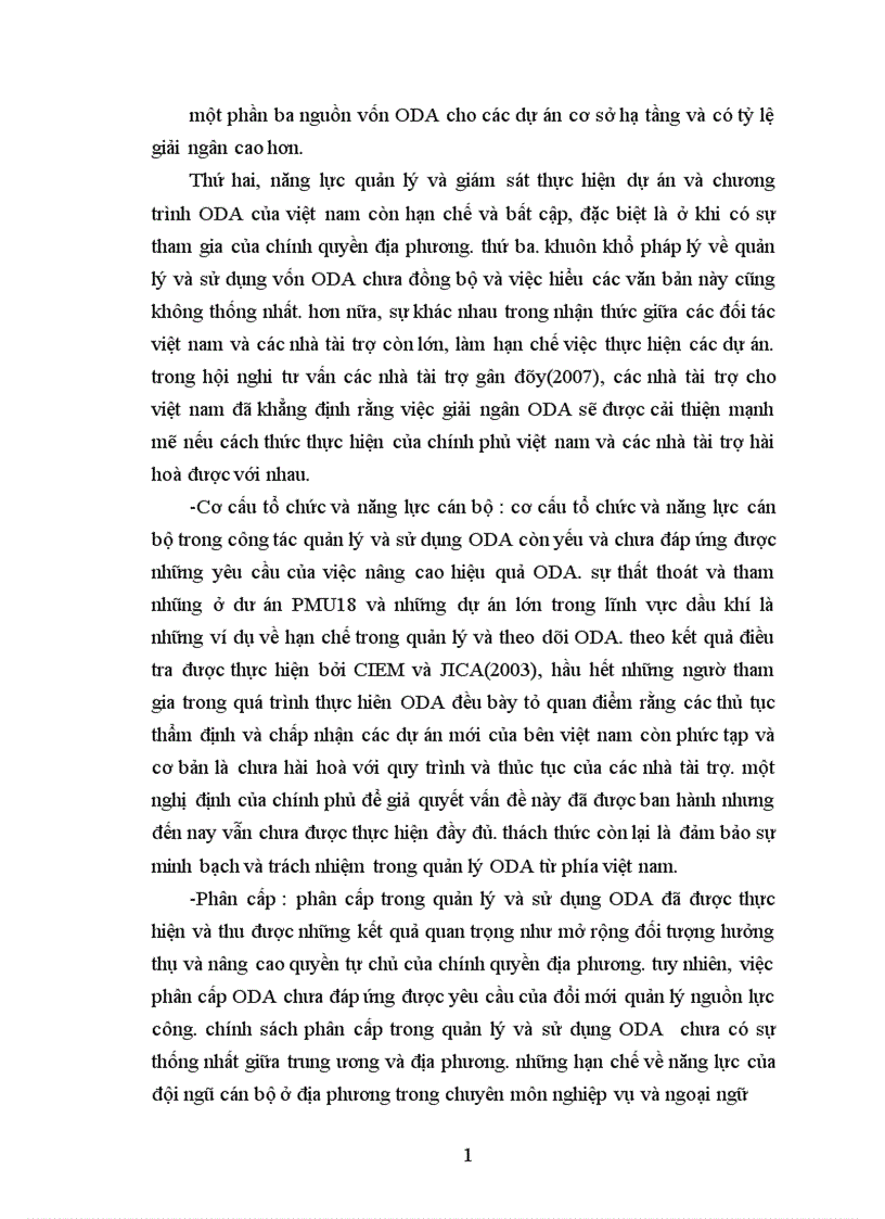 image for page Thực trạng của việc sử dụng nguồn vốn hỗ trợ phỏt triển chớnh thức ODA ở Việt Nam