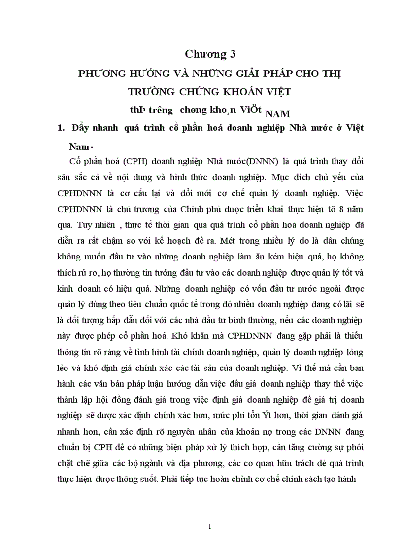 image for page Phương hướng và những giải pháp cho thị trường chứng khoán Việt Nam